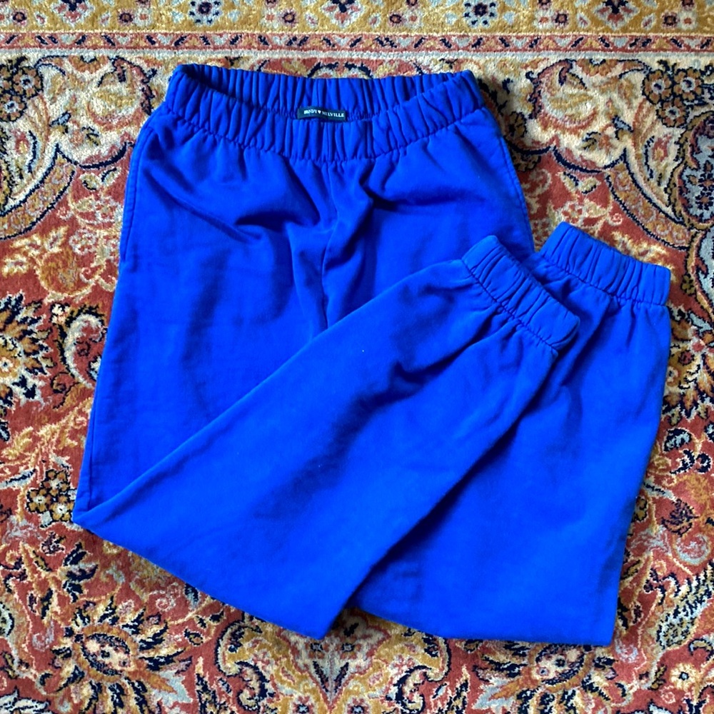 Brandy Melville Cobalt Blue Sweats